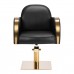 Hairdressing Chair GABBIANO MALAGA GOLD black